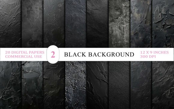 Download Dark Black Background Textures Bundle - Textures Collection
