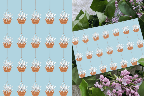 Download Colorful Plant Digital Paper - Plant digital paper Collection