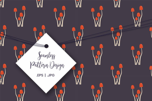 Download Mushroom Digital Paper Design - Mushroom digital paper Collection