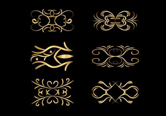 Download Elegant Decorative Black Floral Frame - Black floral frame Collection