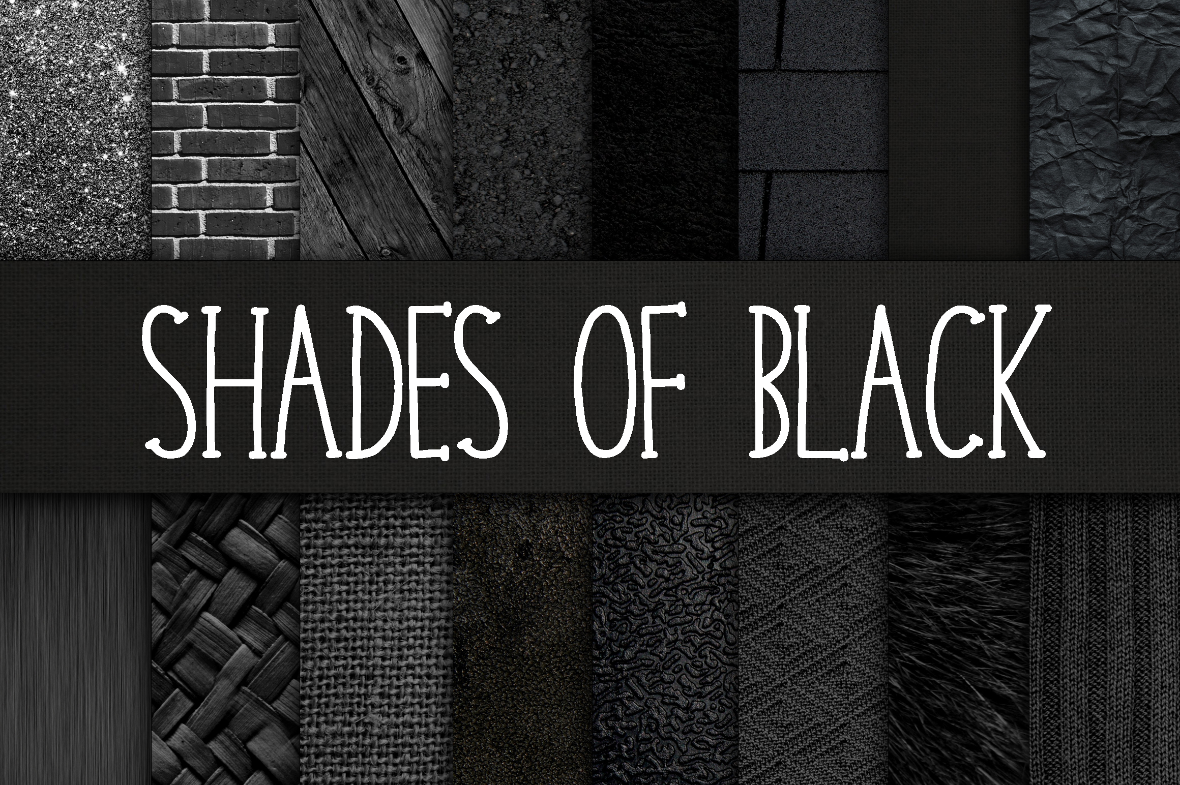 Download Shades of Black Digital Paper Textures - Textures Collection