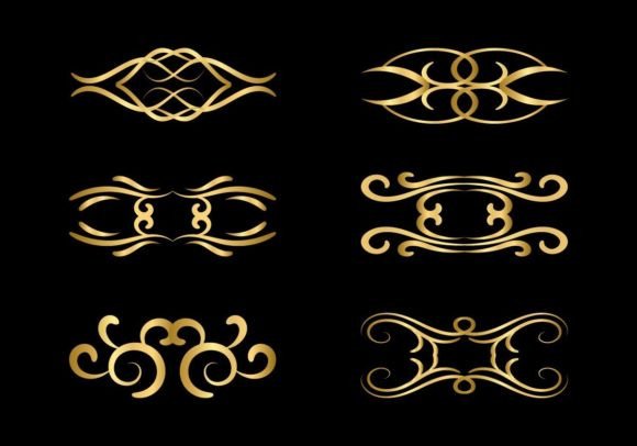 Download Elegant Decorative Black Floral Frame - Black floral frame Collection