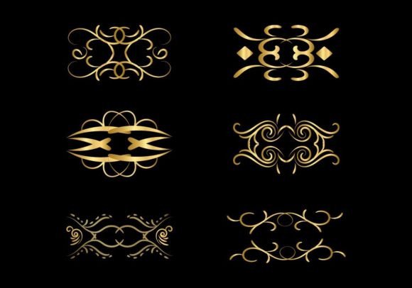 Download Elegant Decorative Black Floral Frame - Black floral frame Collection