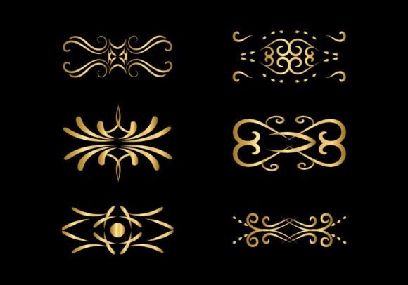 Download Elegant Decorative Black Floral Frame - Black floral frame Collection