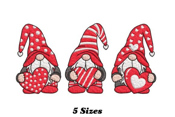 Download Cute Valentine’s Gnomes - Gnomes Collection